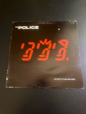 The Police "Ghost in the Machine" Vinyl LP